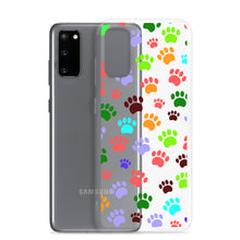 Load image into Gallery viewer, Paw Prints, Clear Case for Samsung®
