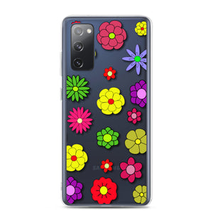 Flowers, Clear Case for Samsung®