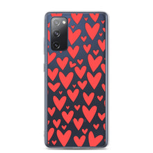 Load image into Gallery viewer, Field of Hearts, Clear Case for Samsung®
