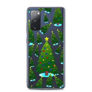 Christmas Tree Farm, Clear Case for Samsung®