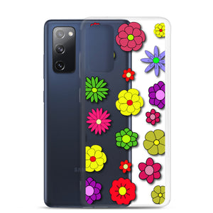 Flowers, Clear Case for Samsung®