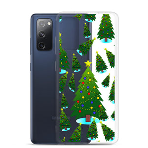 Christmas Tree Farm, Clear Case for Samsung®