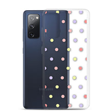 Load image into Gallery viewer, Colorful Dots. Clear Case for Samsung®
