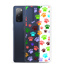 Load image into Gallery viewer, Paw Prints, Clear Case for Samsung®
