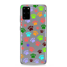 Load image into Gallery viewer, Paw Prints, Clear Case for Samsung®
