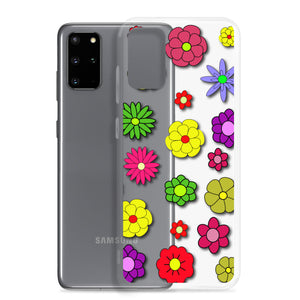 Flowers, Clear Case for Samsung®