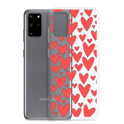 Field of Hearts, Clear Case for Samsung®
