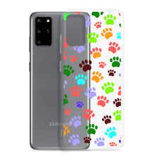 Load image into Gallery viewer, Paw Prints, Clear Case for Samsung®
