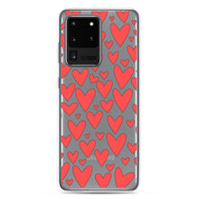 Load image into Gallery viewer, Field of Hearts, Clear Case for Samsung®
