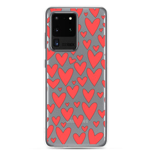 Field of Hearts, Clear Case for Samsung®