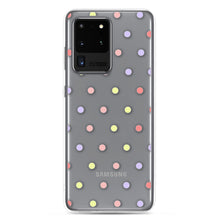 Load image into Gallery viewer, Colorful Dots. Clear Case for Samsung®
