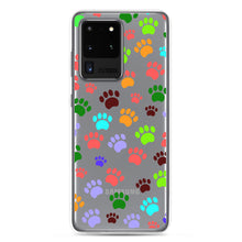 Load image into Gallery viewer, Paw Prints, Clear Case for Samsung®
