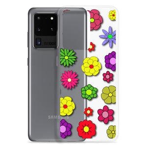 Flowers, Clear Case for Samsung®