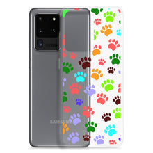 Load image into Gallery viewer, Paw Prints, Clear Case for Samsung®
