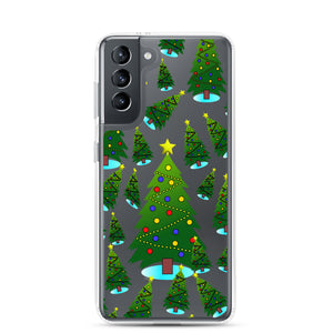 Christmas Tree Farm, Clear Case for Samsung®