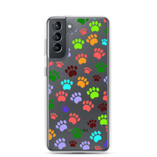 Load image into Gallery viewer, Paw Prints, Clear Case for Samsung®
