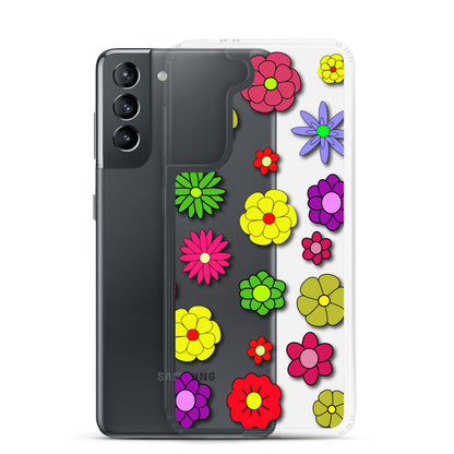 Flowers, Clear Case for Samsung®