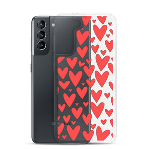 Field of Hearts, Clear Case for Samsung®