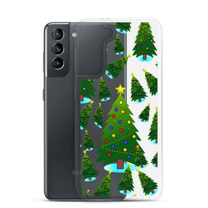 Christmas Tree Farm, Clear Case for Samsung®