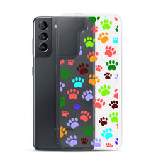 Load image into Gallery viewer, Paw Prints, Clear Case for Samsung®
