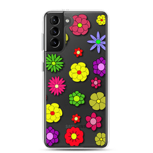 Flowers, Clear Case for Samsung®