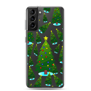 Christmas Tree Farm, Clear Case for Samsung®