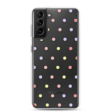 Load image into Gallery viewer, Colorful Dots. Clear Case for Samsung®
