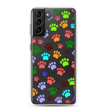 Load image into Gallery viewer, Paw Prints, Clear Case for Samsung®
