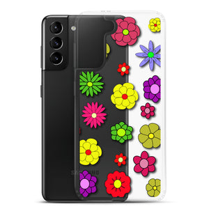 Flowers, Clear Case for Samsung®