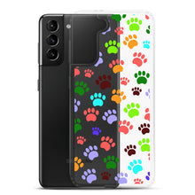 Load image into Gallery viewer, Paw Prints, Clear Case for Samsung®
