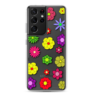 Flowers, Clear Case for Samsung®