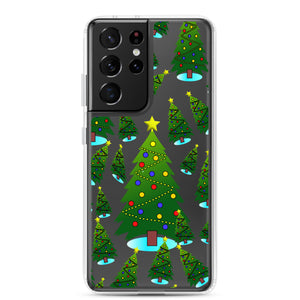 Christmas Tree Farm, Clear Case for Samsung®