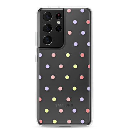 Colorful Dots. Clear Case for Samsung®