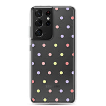 Load image into Gallery viewer, Colorful Dots. Clear Case for Samsung®
