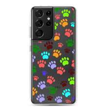 Load image into Gallery viewer, Paw Prints, Clear Case for Samsung®
