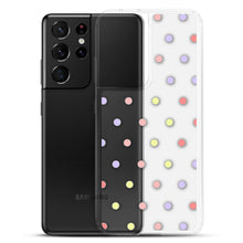 Load image into Gallery viewer, Colorful Dots. Clear Case for Samsung®
