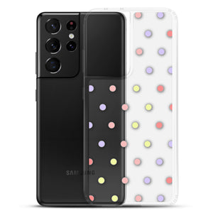 Colorful Dots. Clear Case for Samsung®