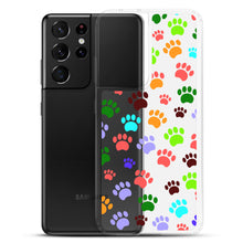 Load image into Gallery viewer, Paw Prints, Clear Case for Samsung®
