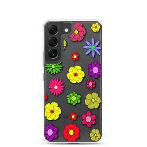 Flowers, Clear Case for Samsung®