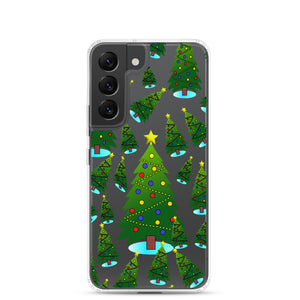 Christmas Tree Farm, Clear Case for Samsung®