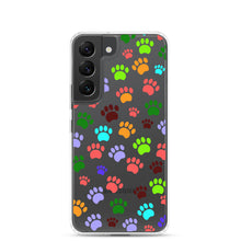 Load image into Gallery viewer, Paw Prints, Clear Case for Samsung®
