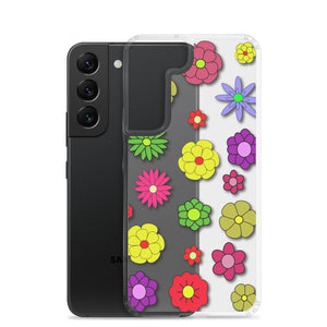 Flowers, Clear Case for Samsung®