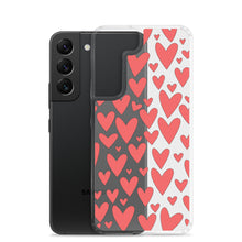 Load image into Gallery viewer, Field of Hearts, Clear Case for Samsung®
