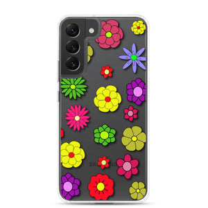 Flowers, Clear Case for Samsung®