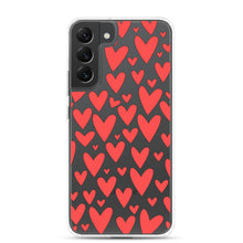 Load image into Gallery viewer, Field of Hearts, Clear Case for Samsung®
