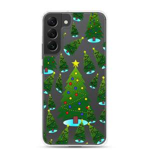 Christmas Tree Farm, Clear Case for Samsung®