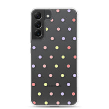 Load image into Gallery viewer, Colorful Dots. Clear Case for Samsung®
