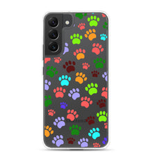 Load image into Gallery viewer, Paw Prints, Clear Case for Samsung®
