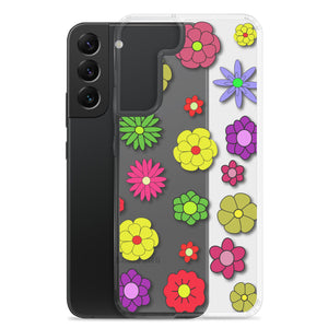 Flowers, Clear Case for Samsung®