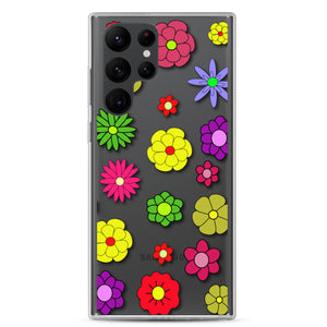 Flowers, Clear Case for Samsung®